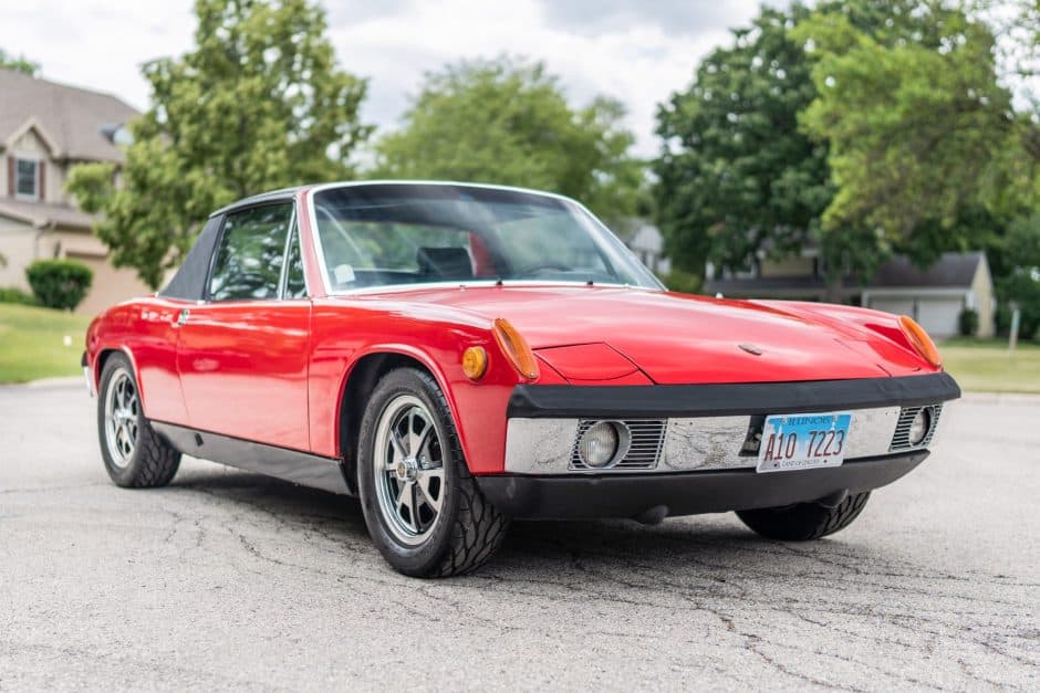 1972 Porsche 914 1.7/1.8/2.0 sold for $18,250