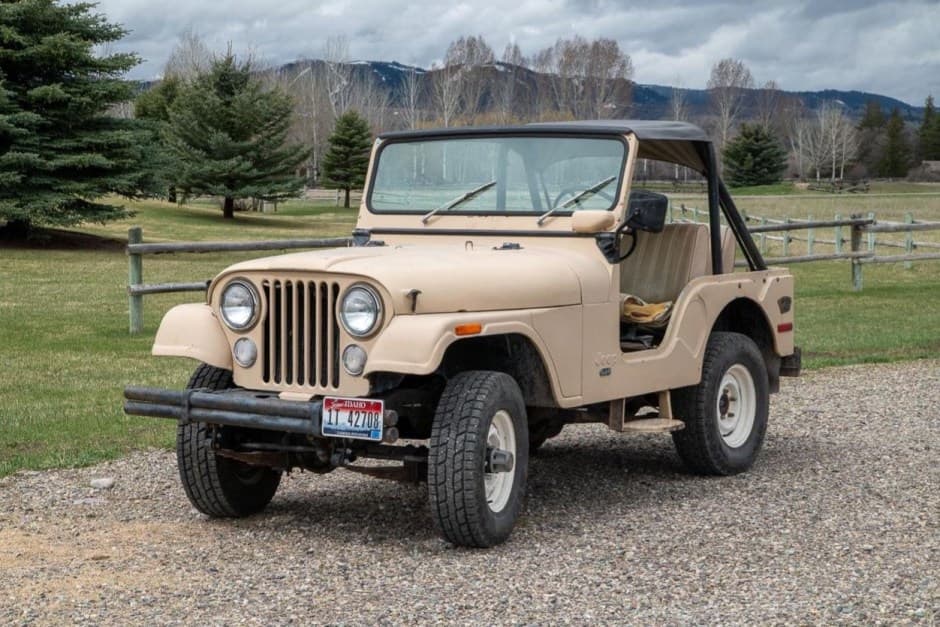 1975 Jeep CJ-5 sold for $5,000