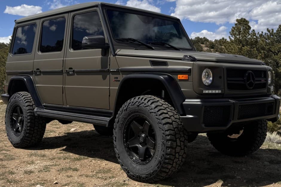 2017 Mercedes-Benz W463 G-Class AMG (1990-2018) sold for $100,000