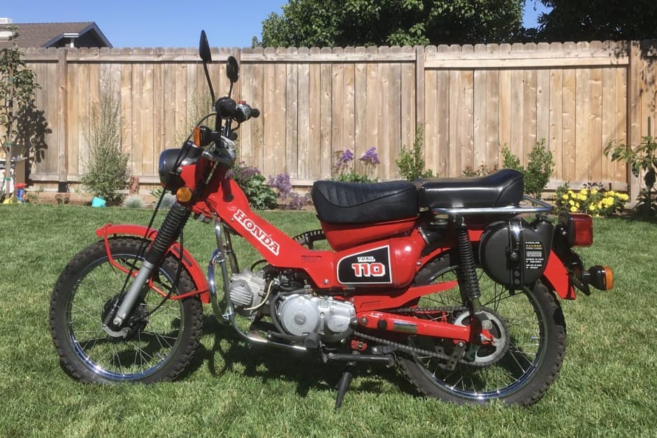 1984 Honda CT110 sold for $4,200