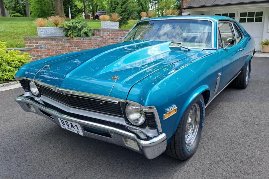 1970 Chevrolet Nova sold for $48,500