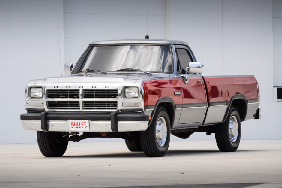 1991 Dodge Ram (1981-1993) sold for $17,500