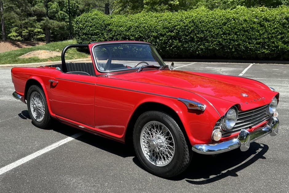 1965 Triumph TR4 sold for $32,721