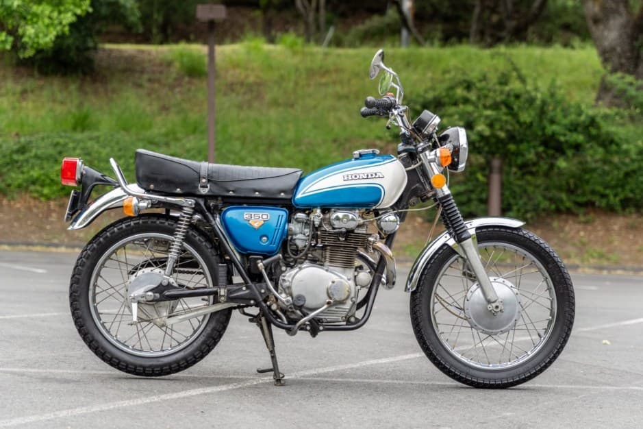 1973 Honda CB350 & CL350 sold for $2,700