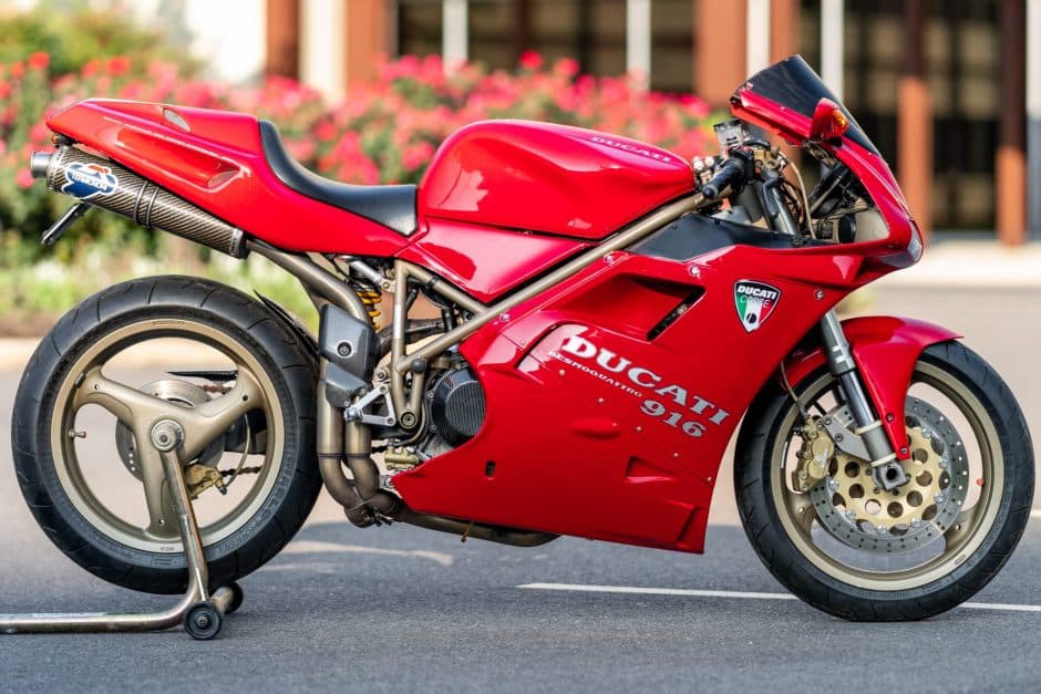 1996 Ducati 916 sold for $16,916