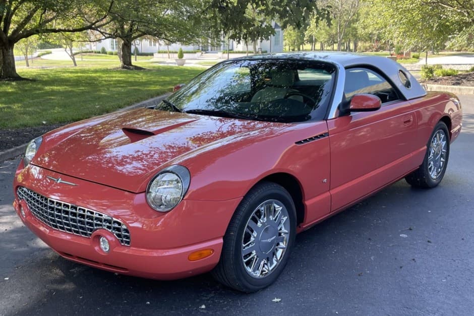 2003 Ford Thunderbird (2002-2005) sold for $35,500
