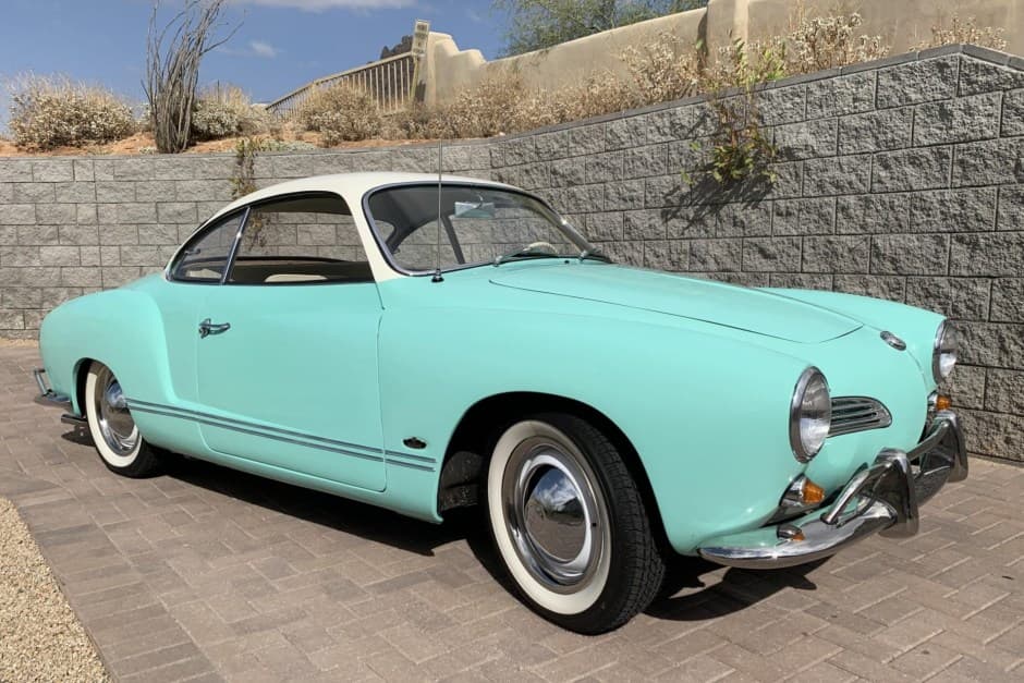 1960 Volkswagen Karmann Ghia sold for $26,000