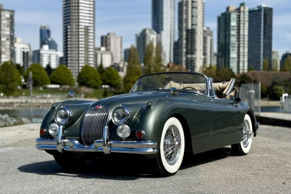 1959 Jaguar XK150 sold for $57,000