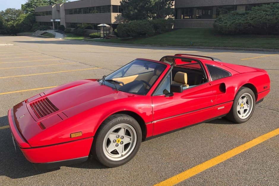 1986 Ferrari 328 sold for $77,000