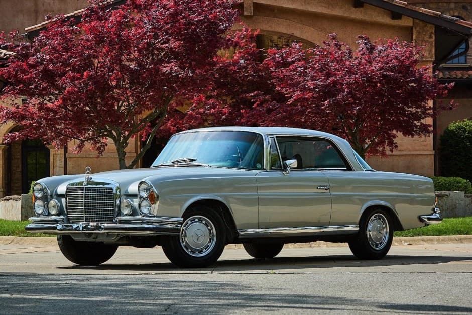 1971 Mercedes-Benz W111 Coupe & Cabriolet sold for $57,971
