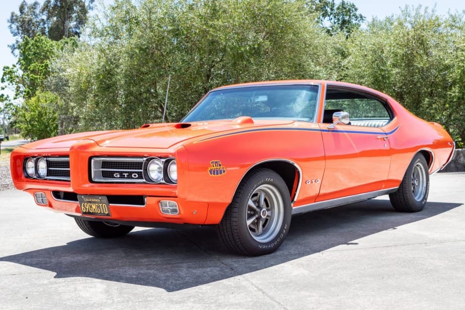 1969 Pontiac GTO sold for $68,000