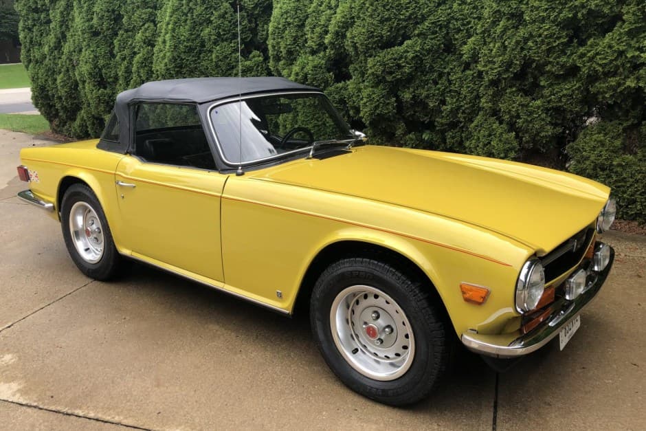 1973 Triumph TR6 sold for $25,500