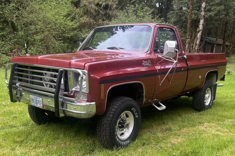 1977 GMC C/K 1973-1991 sold for $8,000