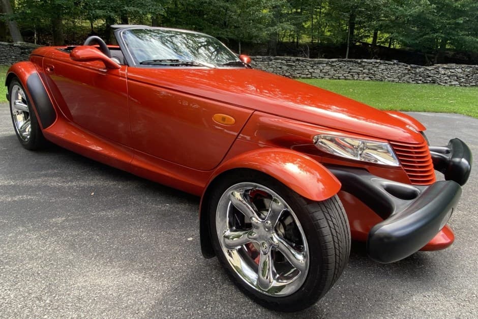 2001 Plymouth Prowler sold for $35,555