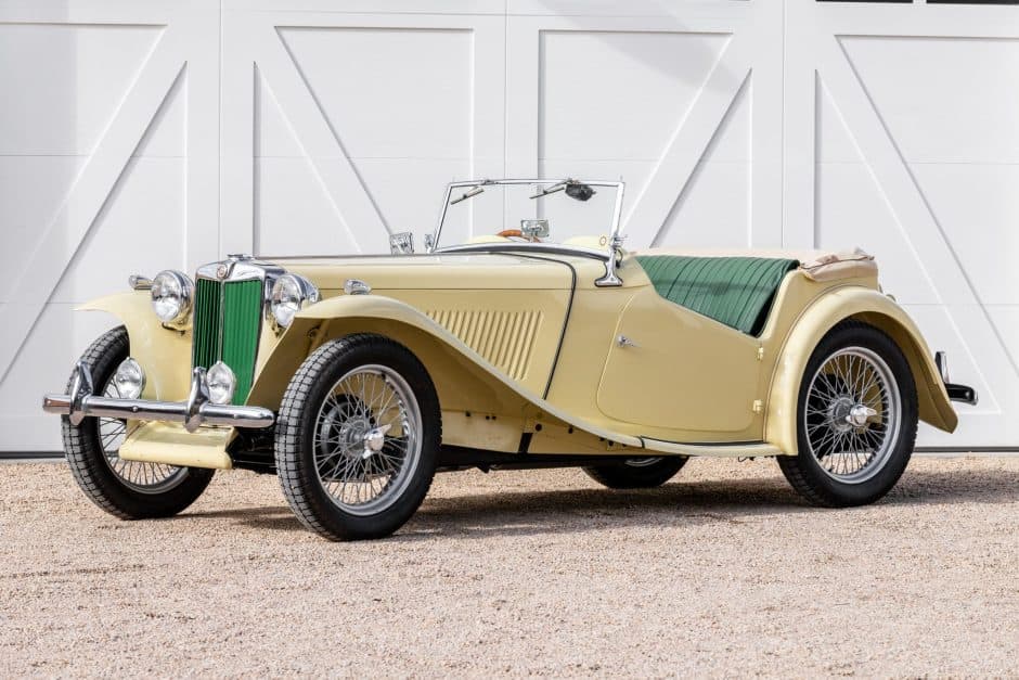 1949 MG TC sold for $35,000
