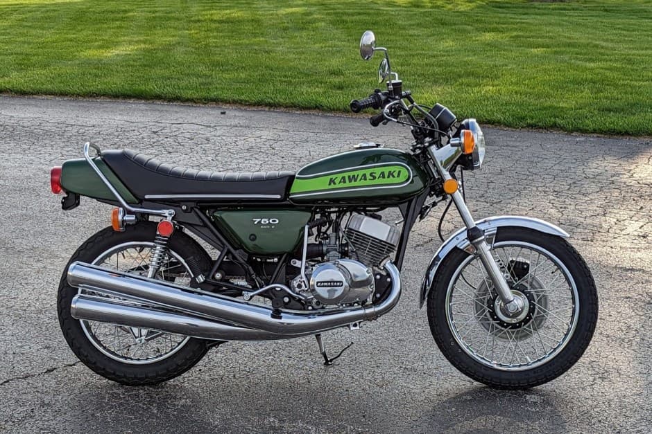 1974 Kawasaki H2 Mach IV sold for $20,750