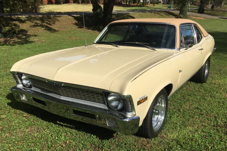 1970 Chevrolet Nova sold for $21,800