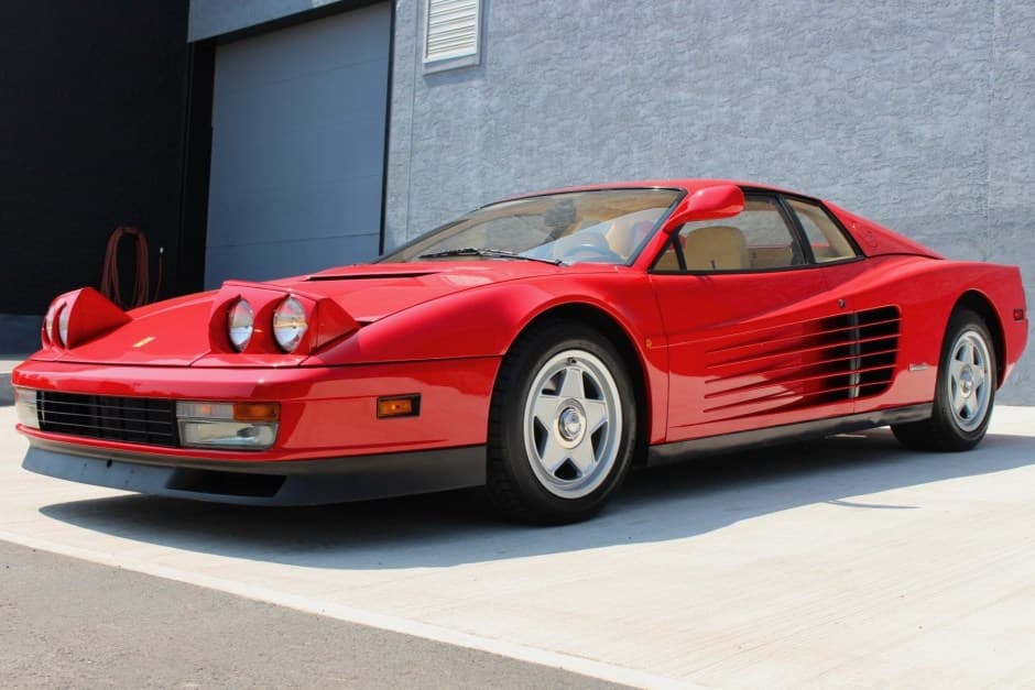1985 Ferrari Testarossa sold for $150,000