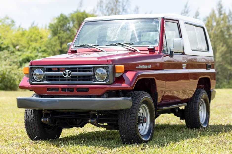 1996 Toyota Land Cruiser 70-Series sold for $20,100
