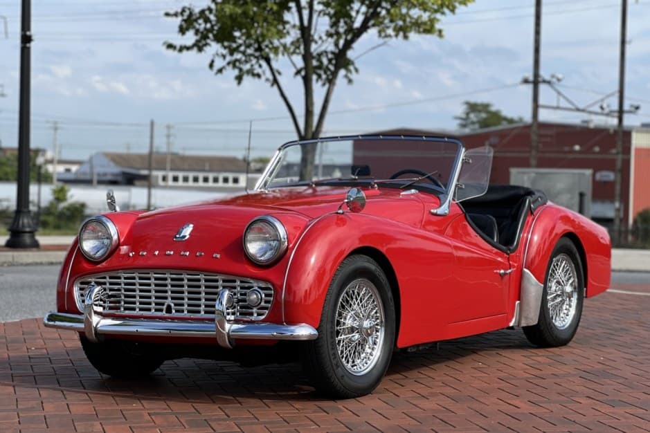 1962 Triumph TR3 sold for $28,000