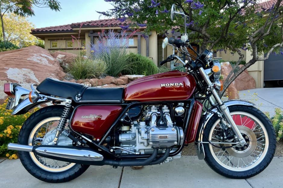 1976 Honda Gold Wing sold for $7,600