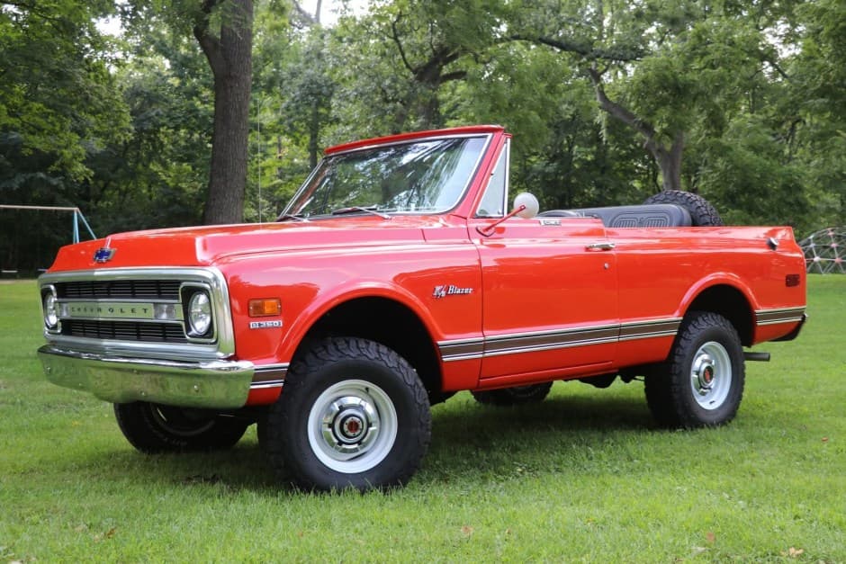 1969 Chevrolet K5 Blazer 1969-1972 sold for $71,969