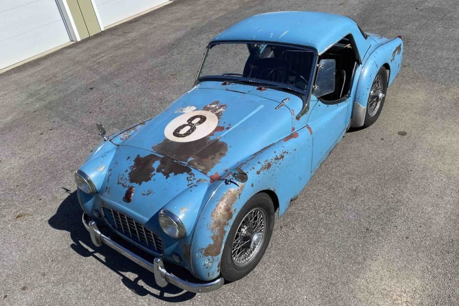 1957 Triumph TR3 sold for $16,252