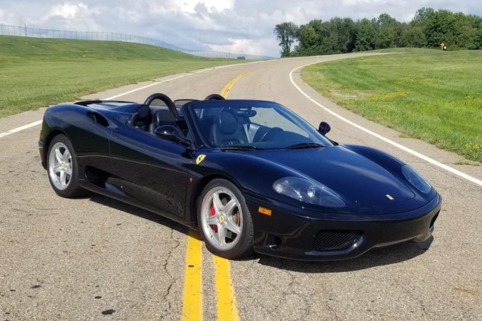 2003 Ferrari 360 sold for $136,000