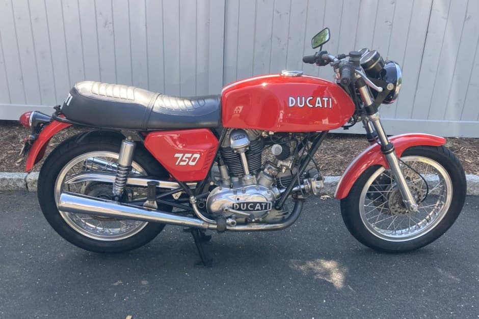1975 Ducati 750GT sold for $16,500