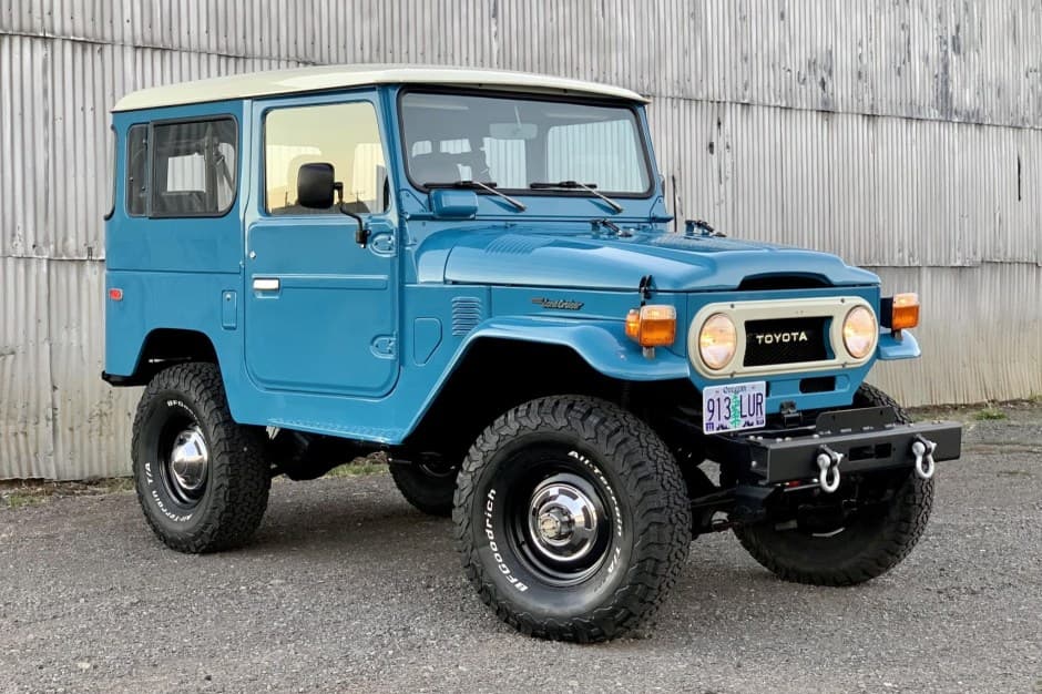 1977 Toyota Land Cruiser FJ40 sold for $56,000