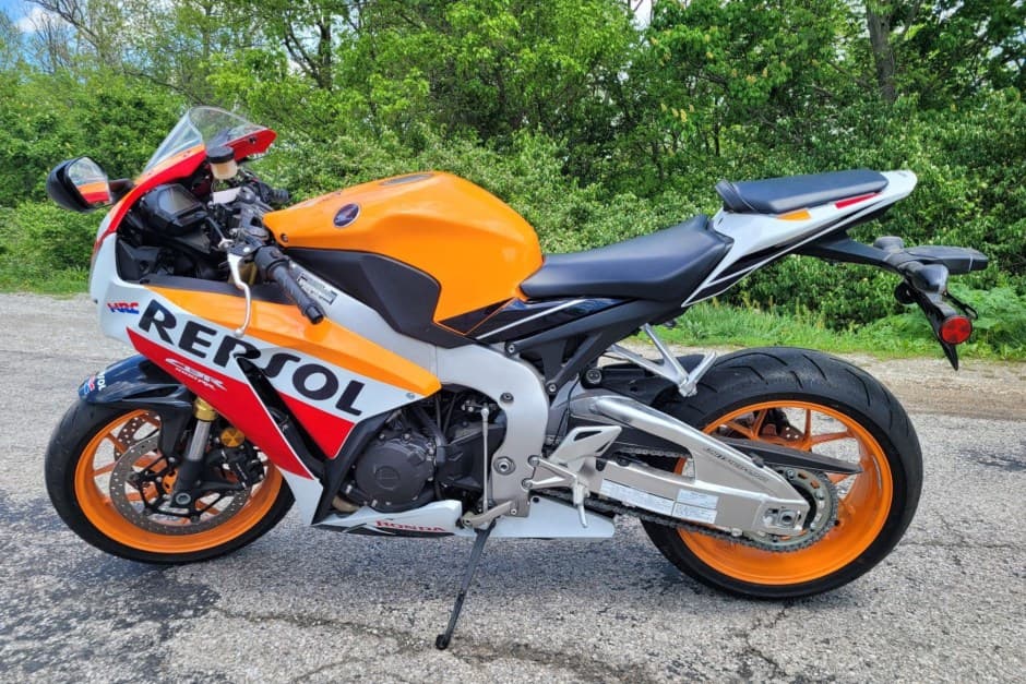 2015 Honda CBR sold for $15,000