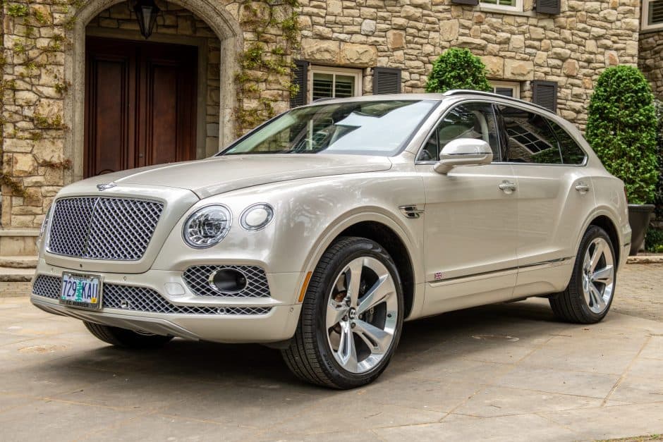 2017 Bentley Bentayga sold for $91,500