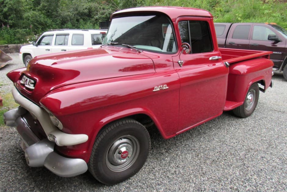 1957 GMC Blue Chip Pickup (1955-1959) sold for $15,000