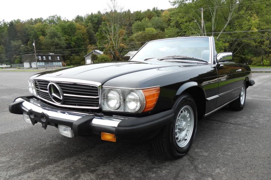 1985 Mercedes-Benz R107 SL sold for $19,500