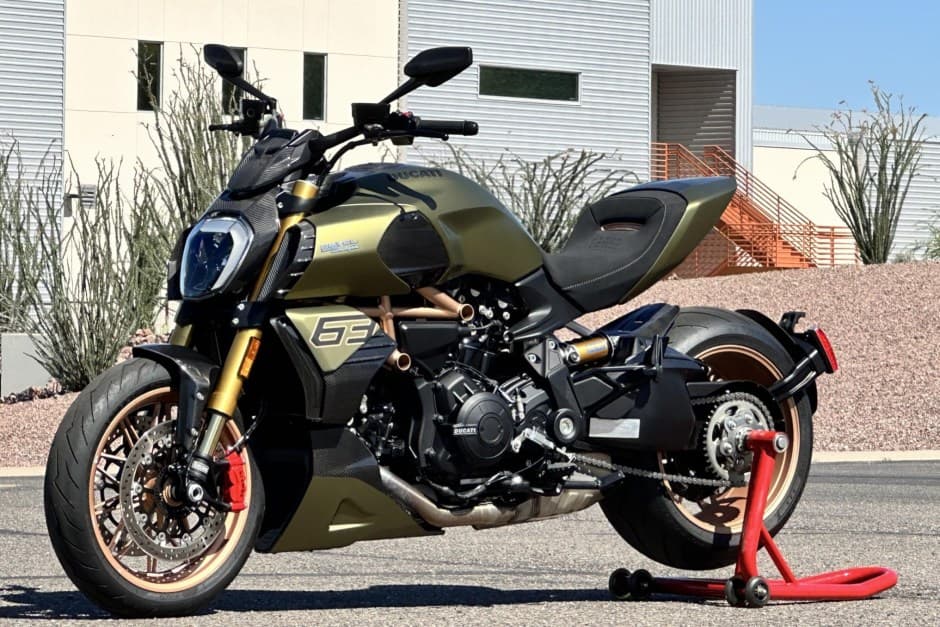 2021 Ducati Diavel sold for $55,000