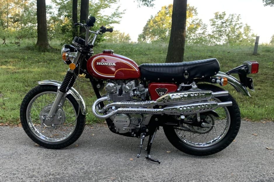 1972 Honda CB450, CL450, & CB500 Twin sold for $5,650