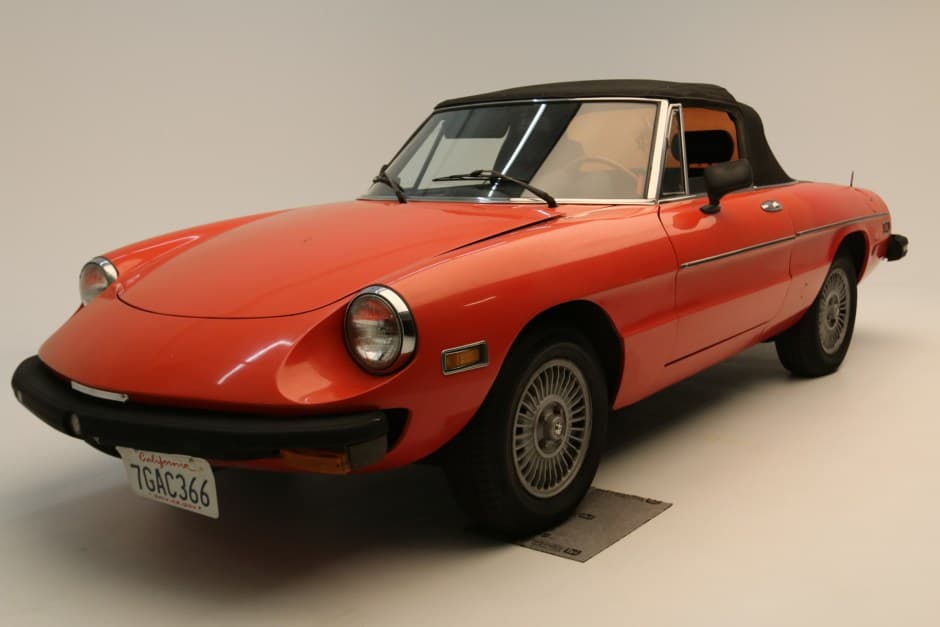 1979 Alfa Romeo 105/115 Spider Series 2 sold for $1,700