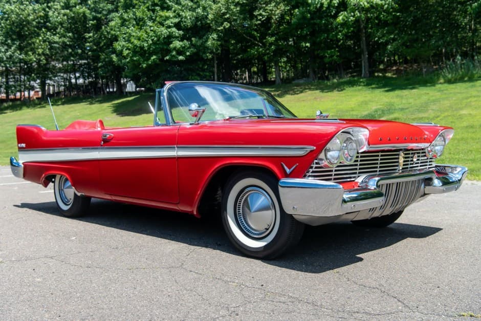 1957 Plymouth Belvedere sold for $71,500
