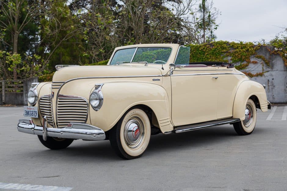 1941 Plymouth Deluxe/Special Deluxe sold for $22,600