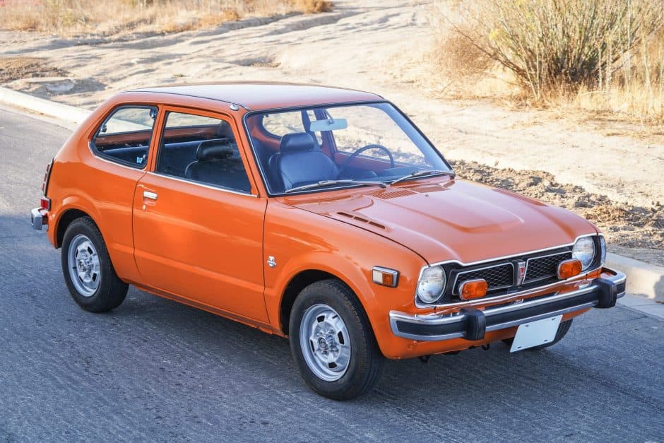 1974 Honda Civic (1972-1979) sold for $16,500