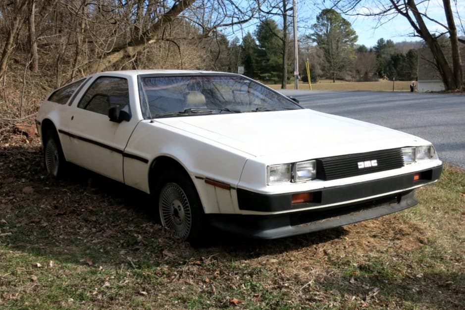 1981 DeLorean DMC-12 sold for $8,100