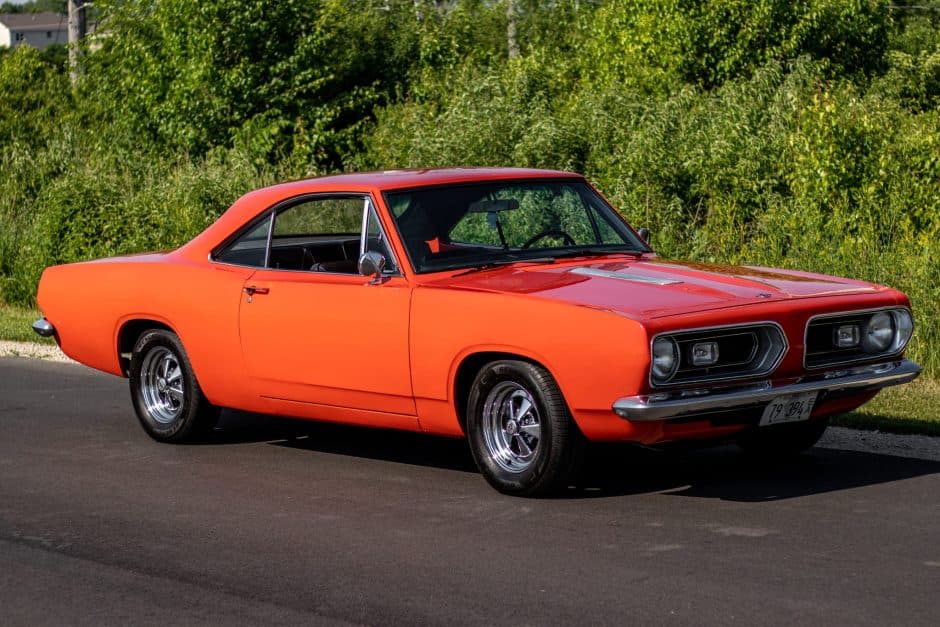 1967 Plymouth Barracuda sold for $23,500