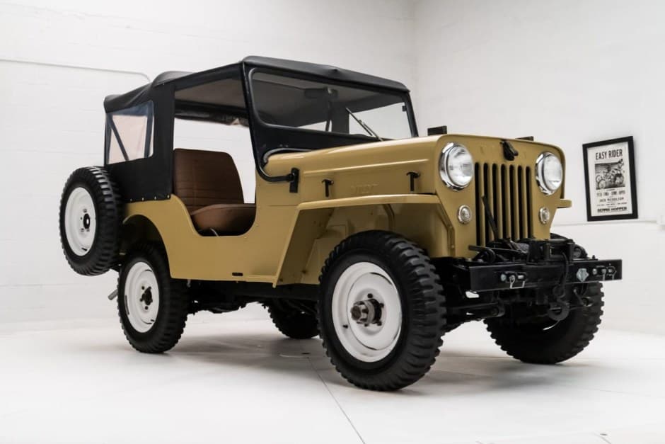 1954 Willys CJ-3B sold for $25,892
