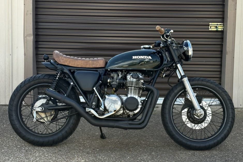 1977 Honda CB500 Four & CB550 sold for $4,125