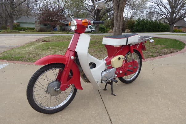 1972 Honda Super Cub sold for $2,700