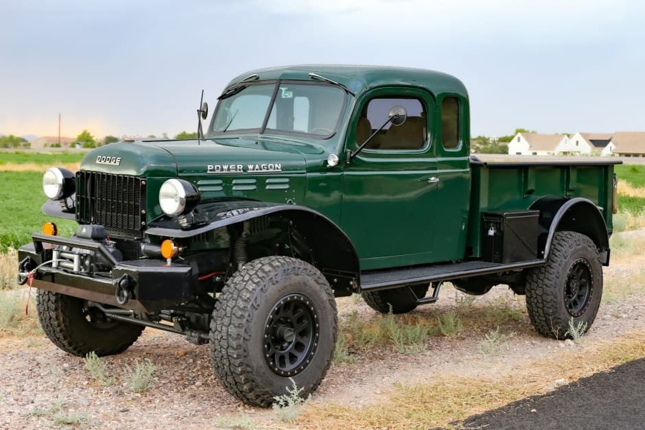 1947 Dodge Power Wagon sold for $90,000