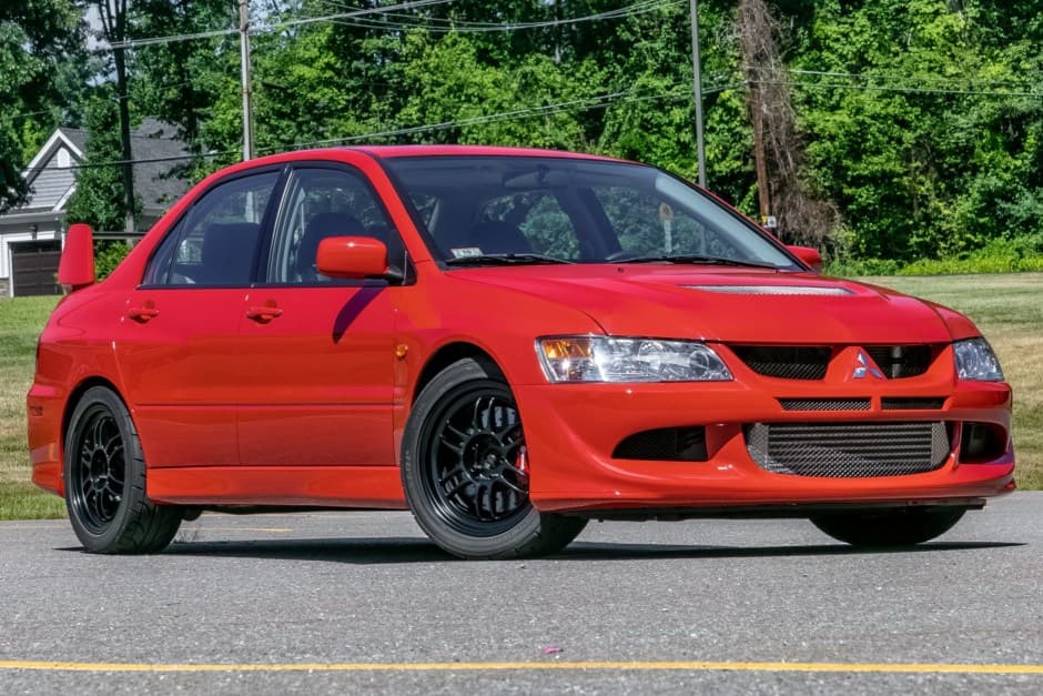 2004 Mitsubishi Lancer Evolution sold for $77,777