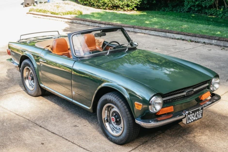 1971 Triumph TR6 sold for $17,000