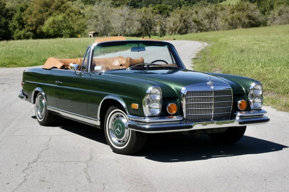 1971 Mercedes-Benz W111 Coupe & Cabriolet sold for $255,000