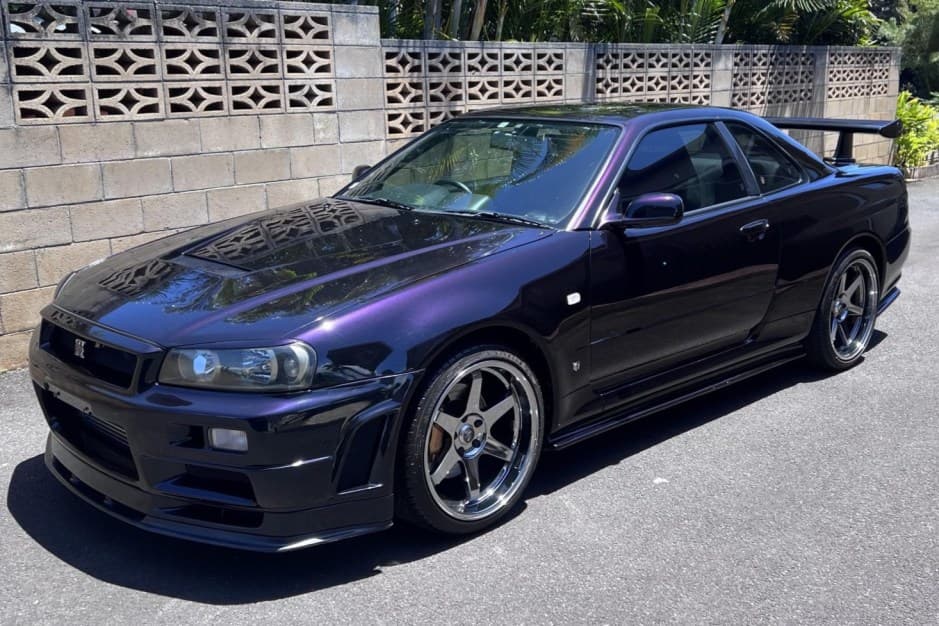 1999 Nissan R34 Skyline sold for $86,934